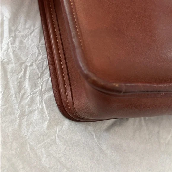 Coach brown Vintage Crossbody turnlock compartment bag - Picture 9 of 16